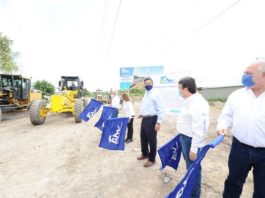 Inicia Gobernador plan de rehabilitación de vialidades en Río Bravo