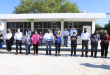 Entrega Municipio nueva Biblioteca a escuela Benito Juárez