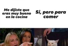 Bueno en la cocina