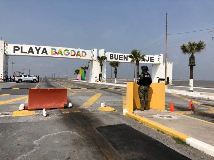 entrada a playa bagdad