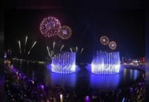 Dubái establece récord Guinness por la fuente más grande del mundo