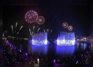 Dubái establece récord Guinness por la fuente más grande del mundo