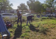 Gobierno de Tamaulipas rehabilita espacios púbñicos y areas verdes en colonias