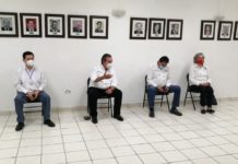 Visita Melhem instalaciones del PRI y se reúne con periodistas