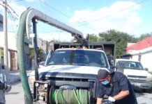 Sondea COMAPA Reynosa red sanitaria en las colonias