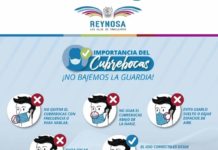 Exhortan a utilizar cubrebocas de manera correcta