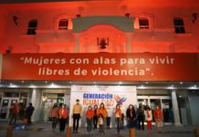 Pintan de Naranja por la Igualdad Palacio Municipal