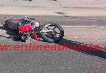 Accidente vial deja una persona lesionada