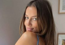 Nicole Poturalski encuentra consuelo otoñal después de separarse de Brad Pitt