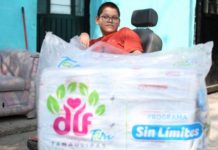 Más de mil 600 personas con discapacidad reciben su dotación Sin Límites del DIF Tamaulipas