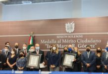 Entrega Ayuntamiento Medalla al Mérito Ciudadano ‘Marte R. Gómez’