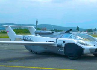 ¡Doc llamando a Marty! AirCar realiza su primer vuelo después de despegar en plena carretera