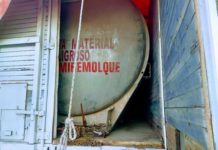 Policía Estatal aseguró aproximadamente 35 mil litros de combustible
