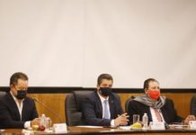 Gobernador solicita a diputados federales asignación de recursos para proyectos de agua, carreteros y drenaje pluvial