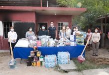 Reciben ayuda familias víctimas de incendio