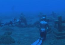 Buzos exploran misterioso cementerio submarino; esto encontraron