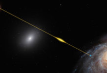 Rastrean la fuente de un potente estallido de radio que emana desde nuestra galaxia