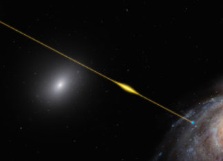 Rastrean la fuente de un potente estallido de radio que emana desde nuestra galaxia