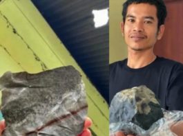 Hombre se vuelve millonario al caerle pequeño meteorito