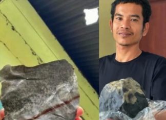 Hombre se vuelve millonario al caerle pequeño meteorito