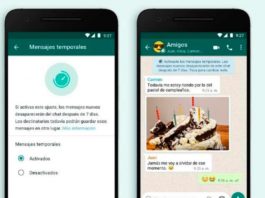 WhatsApp agrega función para desaparecer mensajes a los 7 días