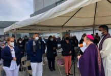 Ofrecen misa a enfermos y fallecidos por Covid-19