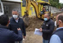 Supervisa Chucho Nader Obras de Pavimentación en la Zona Norte