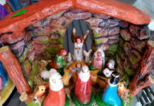 La fe y la tradición de comerciante de figuras navideñas hacen frente a la pandemia