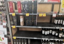 Abasto de vinos en restaurante hasta enero