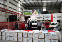 100 mil cubrebocas y 4 mil caretas donó Oxxo a la Cruz Roja