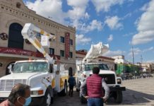 Adquiere Matamoros dos camiones canastilla para Alumbrado Público