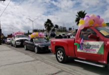 Realizan caravana para llevar alegría a niños vulnerables