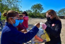 DIF Reynosa llevó beneficios a las familias de la colonia Condado del Norte