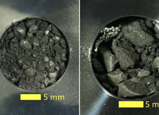 Así lucen de cerca las muestras del asteroide Ryugu, traídas a la Tierra por una sonda japonesa