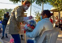 DIF Reynosa visitó a los abuelitos de las Colonias Balcones de Alcalá y Prados de Alcalá