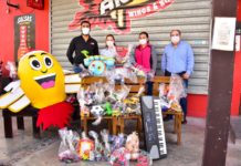 DIF Reynosa agradece la donación de juguetes a Atomix Wings & Rings