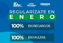 En enero continúa campaña de regularización de pagos en COMAPA Victoria