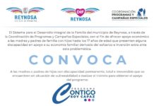 DIF Reynosa continúa con el registro para las Becas “Avanzando Contigo”, “Contigo Soy Capaz” y “Apoyando tu Futuro”