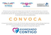 DIF Reynosa invita a registrarse al programa “Avanzando Contigo”