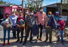 DIF Reynosa visitó a las familias del sector Vientos de Cambio