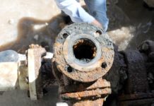 Trabaja COMAPA en mantenimiento de válvulas