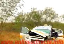 Accidente vial deja una persona sin vida, y daños materiales en unidades