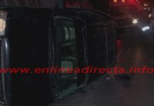 Aparatoso accidente deja varios lesionados sobre carretera a San Fernando
