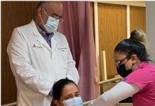 Arranca Hospital Regional Reynosa de PEMEX vacunación contra COVID-19 a personal de primera línea