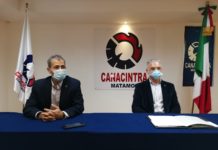 Presenta Canacintra Matamoros a Juan Manuel Guerra Noriega como nuevo presidente