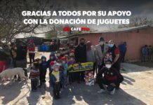 Llenan de alegría a 80 niños de hijos de pescadores