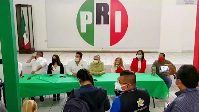PRI Reynosa presenta sus precandidatos para contienda electoral