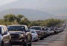Paisanos saturan carreteras de Tamaulipas