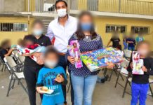 DIF Reynosa entregó regalos y rosca de Reyes en Centros de Asistencia Social