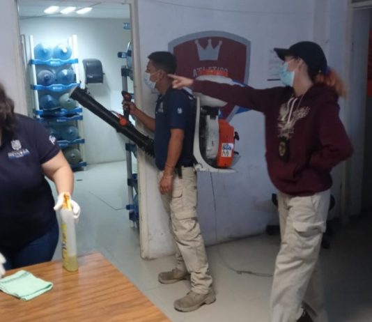 Practica Protección Civil protocolos sanitarios por COVID-19